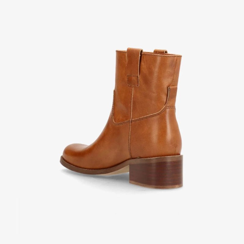 Støvle - Martina Low - Cognac leather - Nordic Home Living