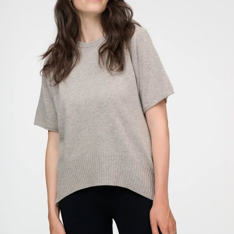 Strik - Amber - Merino - Beige Melange - Nordic Home Living