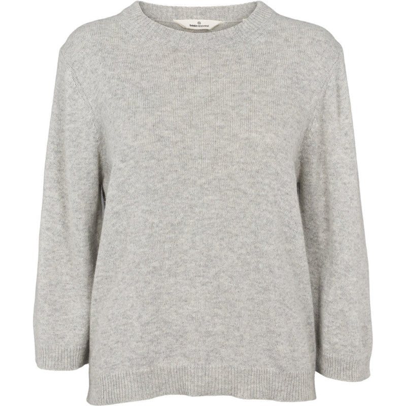 Strik - Cady 3/4 Sleeve - Light grey mel. - Nordic Home Living