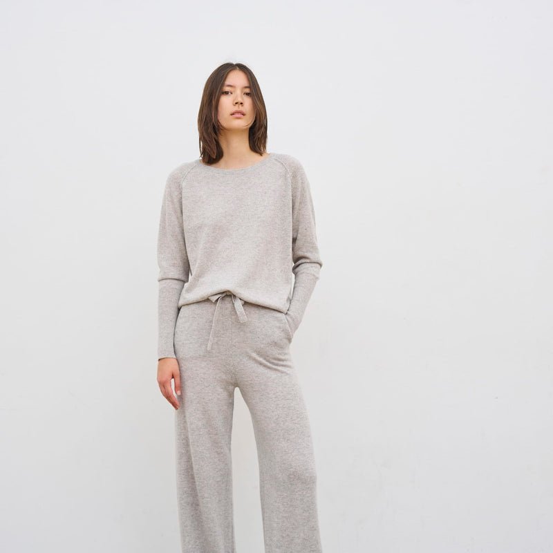 Strik - Faith - Cashmere - light grey mel. - Nordic Home Living