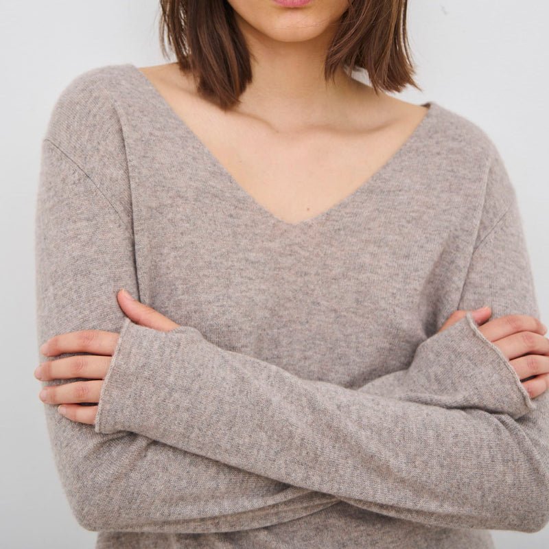 Strik - Rebekka - Cashmere - Dark sand - Nordic Home Living