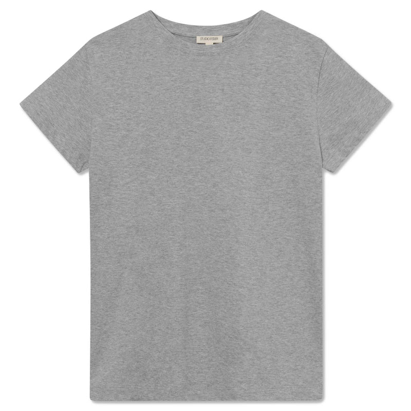 T-shirt - Freya - Grey melange - Nordic Home Living