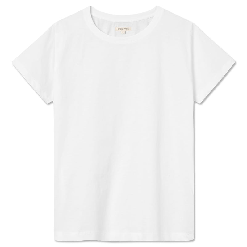 T-shirt - Freya - White - Nordic Home Living