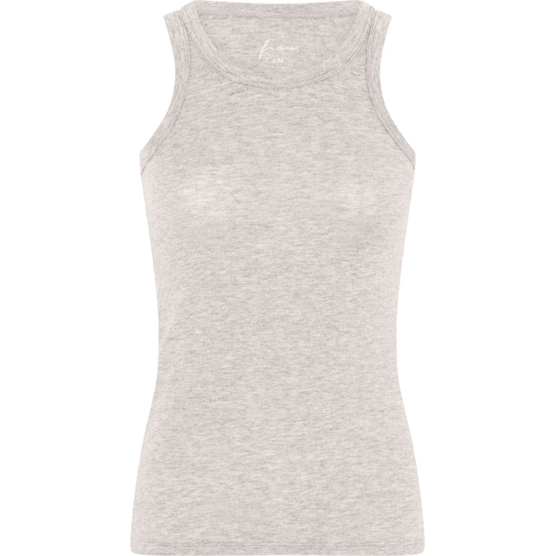 Tank top - Lucca - beige melange - Nordic Home Living