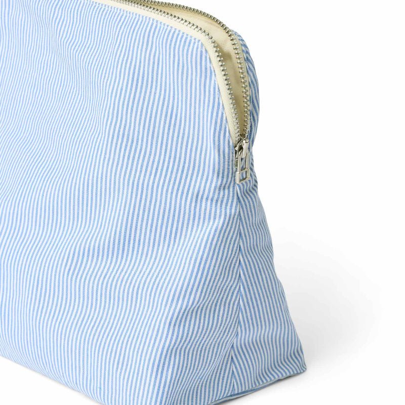 Toilettaske - Celia - Milk stripe - Nordic Home Living