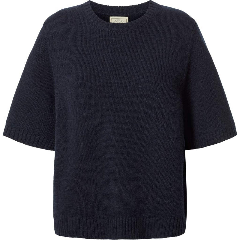 Tulle Strik - O - Neck - Midnight blue - Nordic Home Living