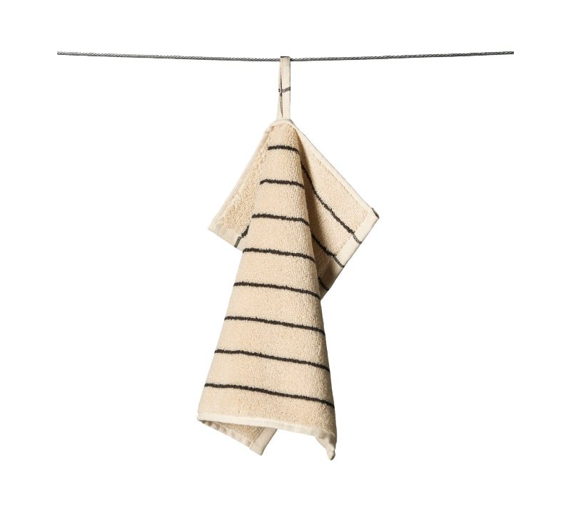 Vaskeklud - Naram - Creme & ink - Nordic Home Living