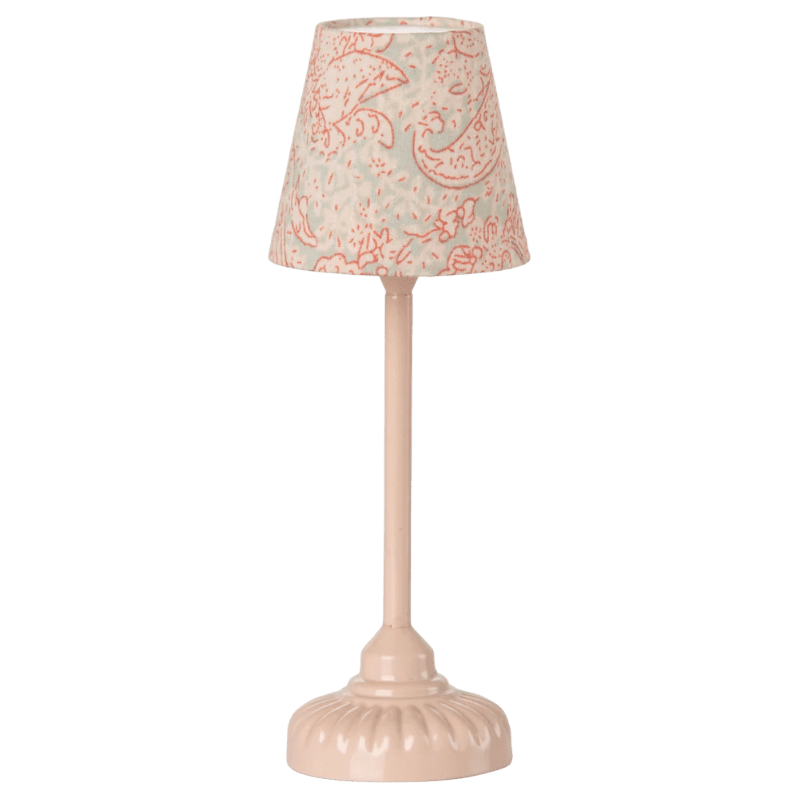 vintage Gulvlampe - mus - rosa - Nordic Home Living