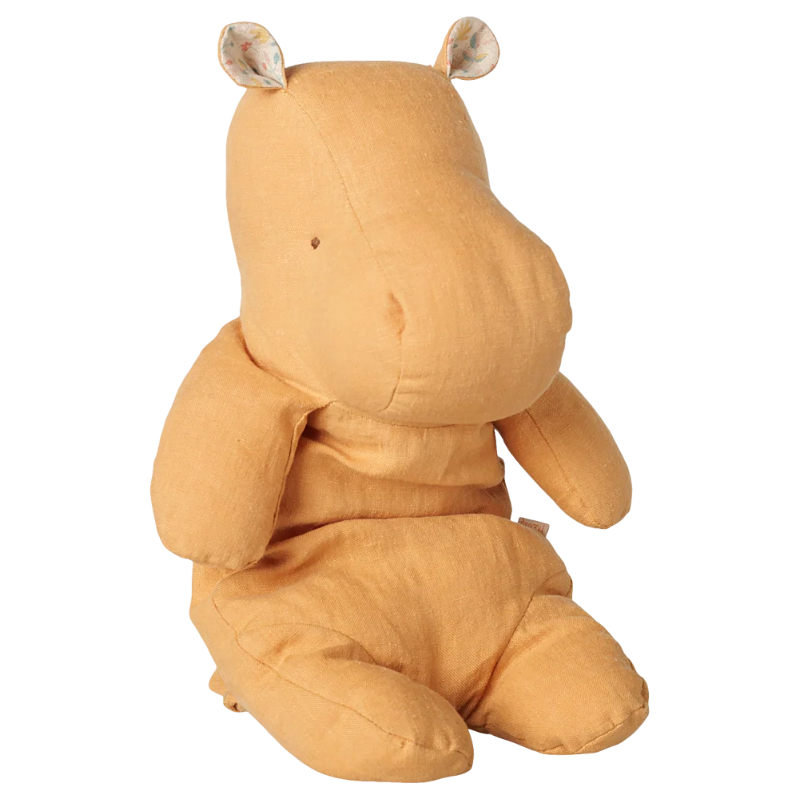 Flodhest - Safari friends - Medium - vintage gul