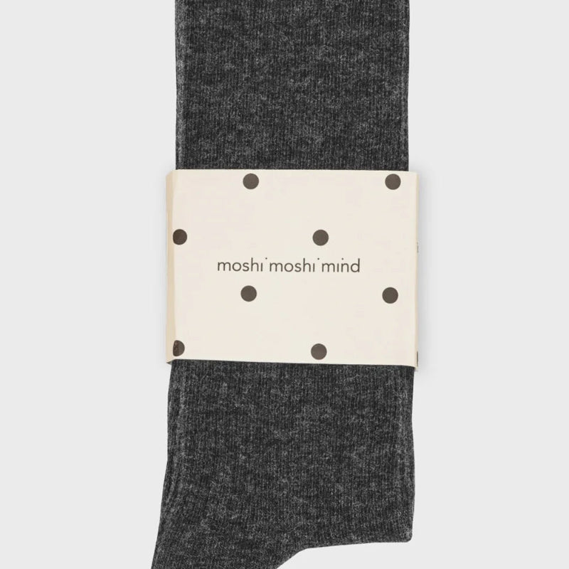 Woolie socks - charcoal melange - Nordic Home Living