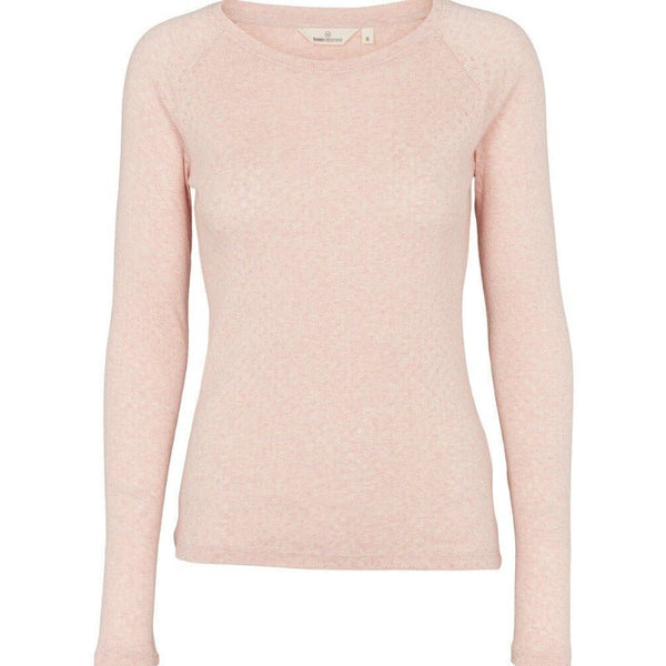 Arense - T-shirt - Pink Mel. | Basic Apparel - Nordic Home Living