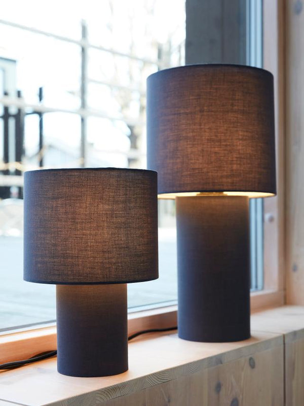 Bordlampe - Leah - Blå/grå - 28cm | PR Home - Nordic Home Living