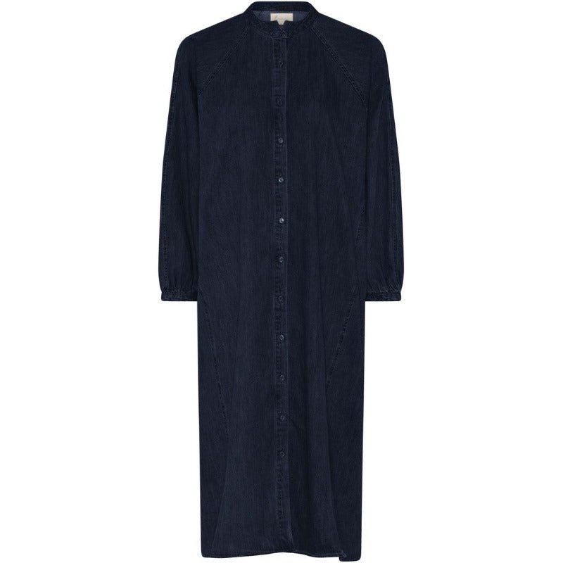 Denim long shirt - Tokyo - Mørkeblå | FRAU - Nordic Home Living