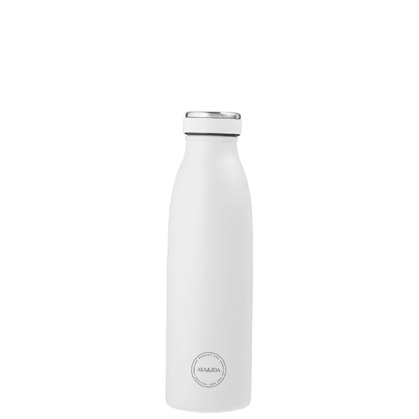 Drikkeflaske 500 ml - Winter White | AYA&IDA - Nordic Home Living