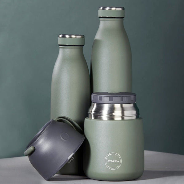 Drikkeflaske 500ml -Tropical Green | AYA&IDA - Nordic Home Living