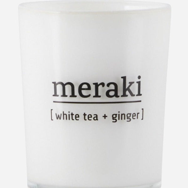 Duftlys - White Tea & Ginger - Meraki - Nordic Home Living
