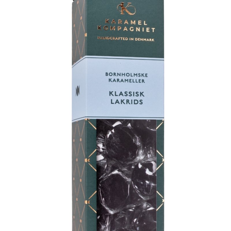 Karamel - Klassisk lakrids - 138g | Karamel Kompagniet - Nordic Home Living