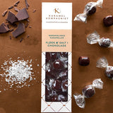 Karamelkugler - Fløde & salt i mørk chokolade - 109g | Karamel Kompagniet - Nordic Home Living
