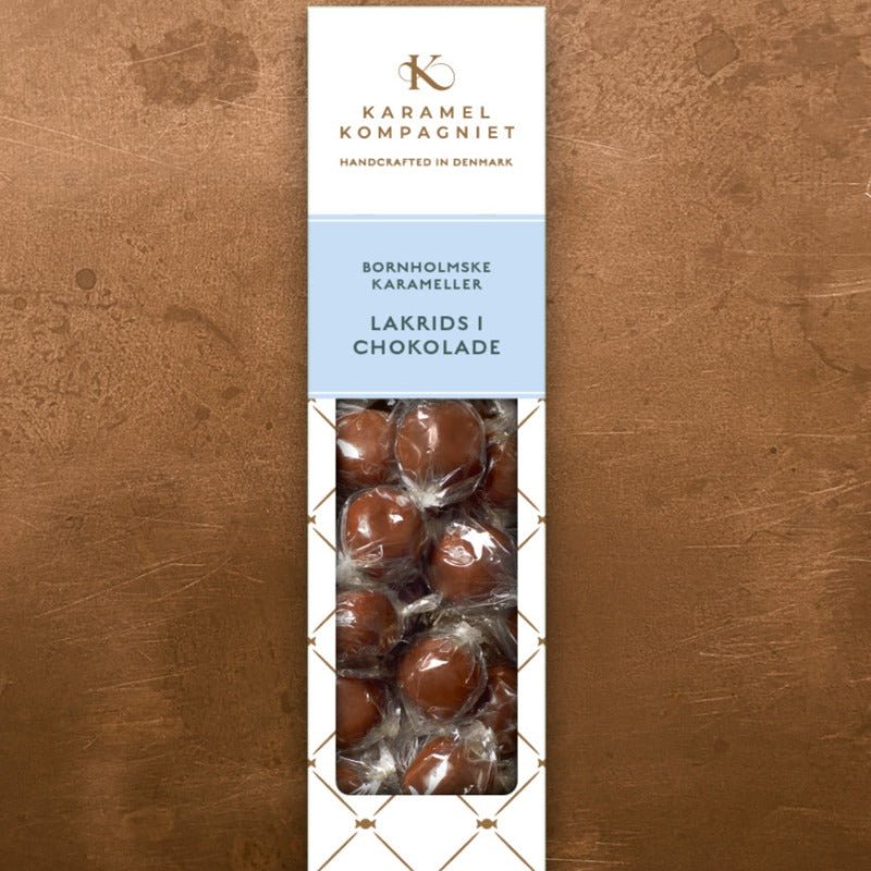 Karamelkugler - Lakrids & Chokolade - 109g | Karamel Kompagniet - Nordic Home Living