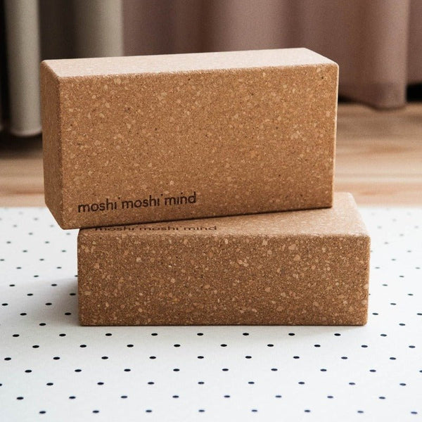 Mind Block - Cork - Pr. Stk. | moshi moshi mind - Nordic Home Living