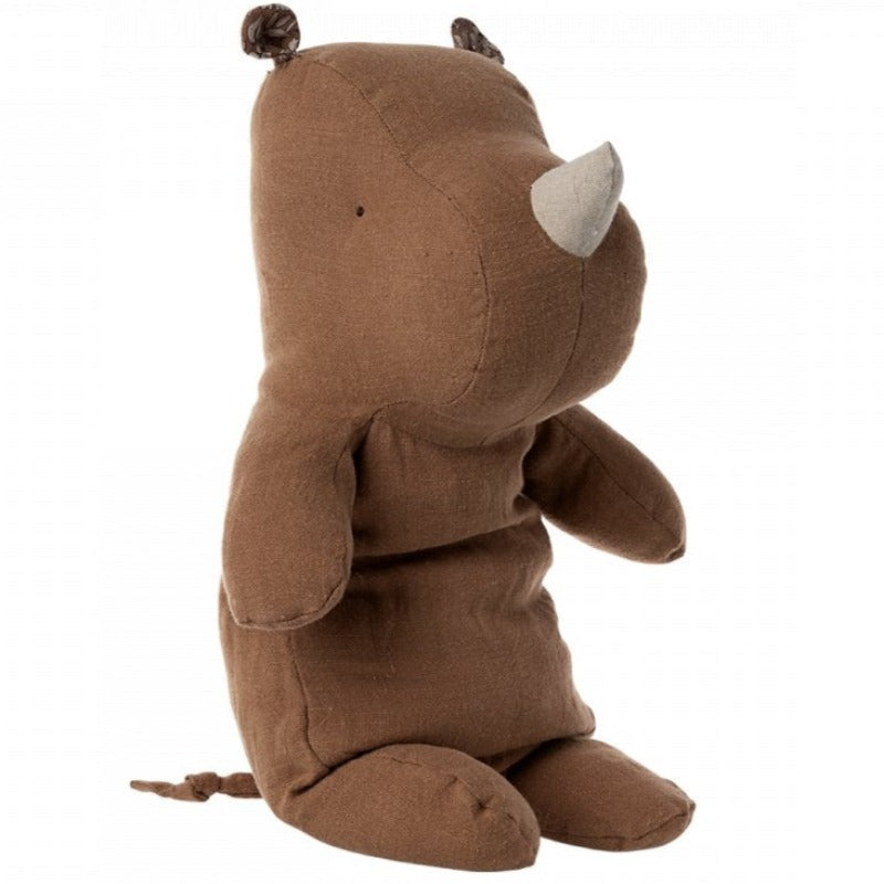 Næsehorn - Safari friends - Medium - Chokolade | Maileg - Nordic Home Living