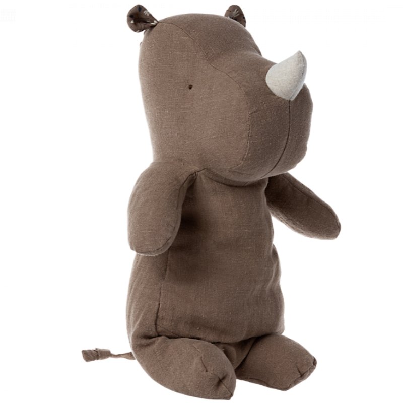Næsehorn - Safari friends - Medium - Light Brown | Maileg - Nordic Home Living