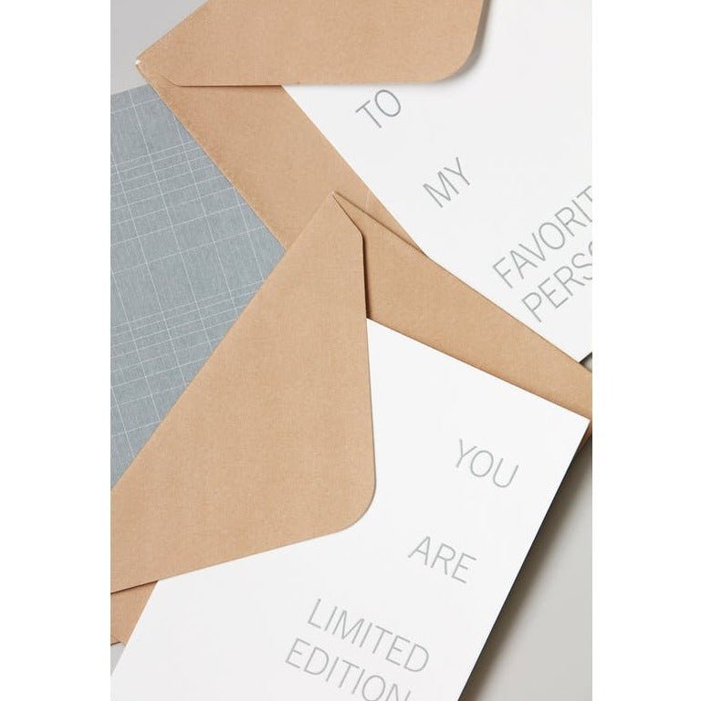 Note cards - Grå | Monograph - Nordic Home Living