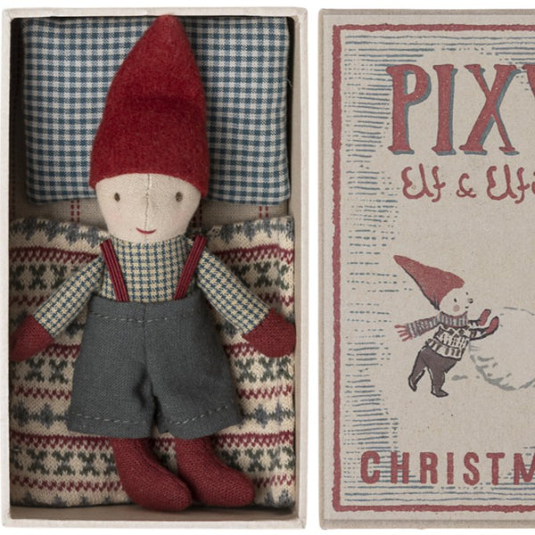 Pixy Elf - Nisse - I Æske | Maileg - Nordic Home Living