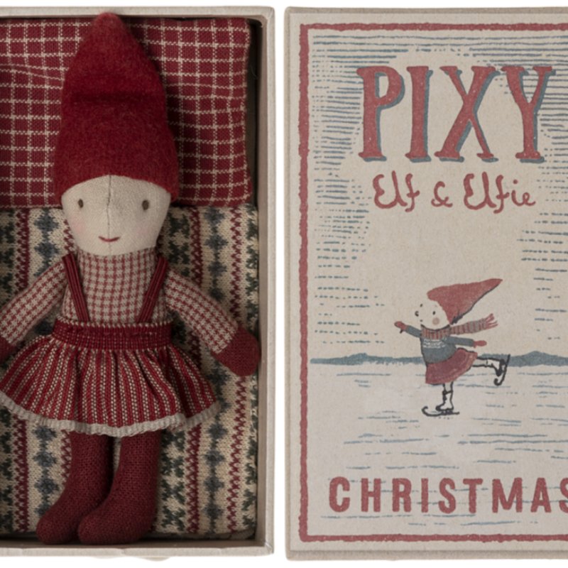 Pixy Elfie - Nisse - I Æske | Maileg - Nordic Home Living