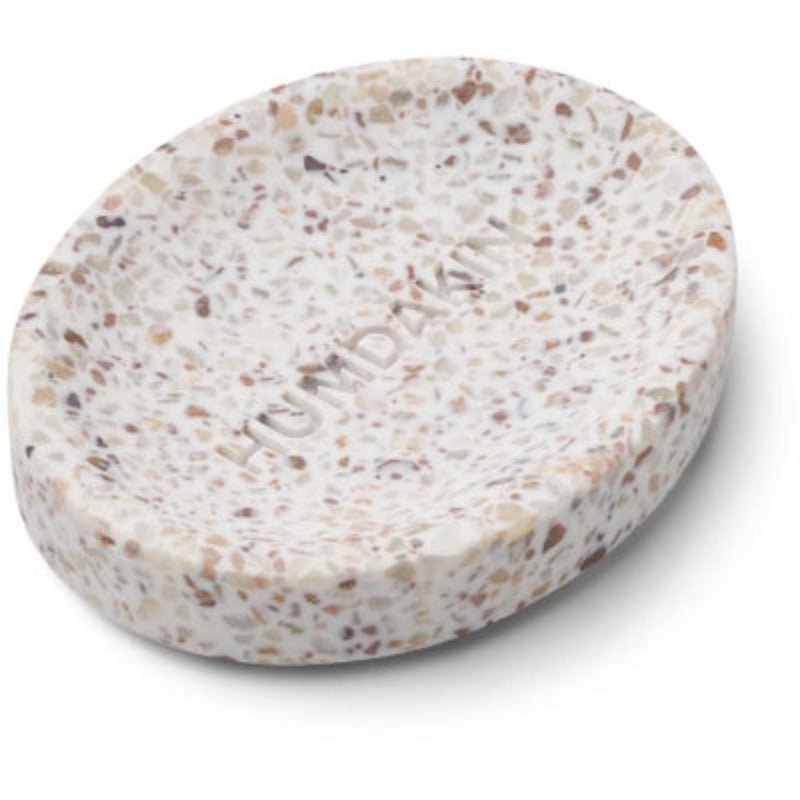 Sæbeskål - Terrazzo - D 13 x H 5 cm - Natur | Humdakin - Nordic Home Living