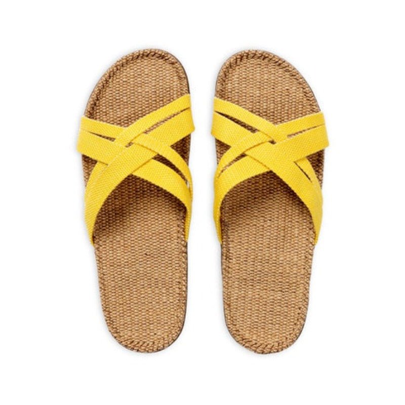 Sandal - Women#1 - Sunlight Yellow | Shangies - Nordic Home Living