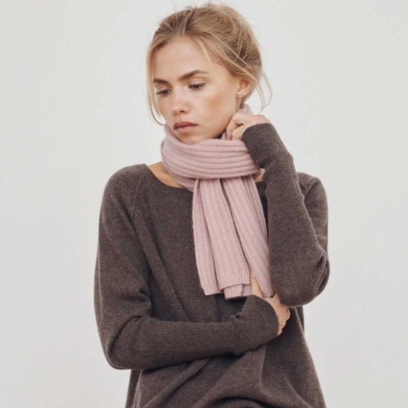 Scarf - Sara - Cashmere - Blush | Care By Me - Nordic Home Living