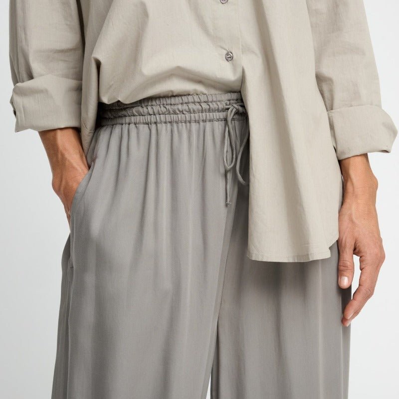 Sea Pants - Silky - Sea Grey | moshi moshi mind - Nordic Home Living