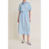 Skirt - Marina - Airy blue/ Birch/ Classic blue | Basic Apparel - Nordic Home Living