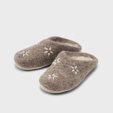 Slippers - Wool - Brown | Care By Me - Nordic Home Living