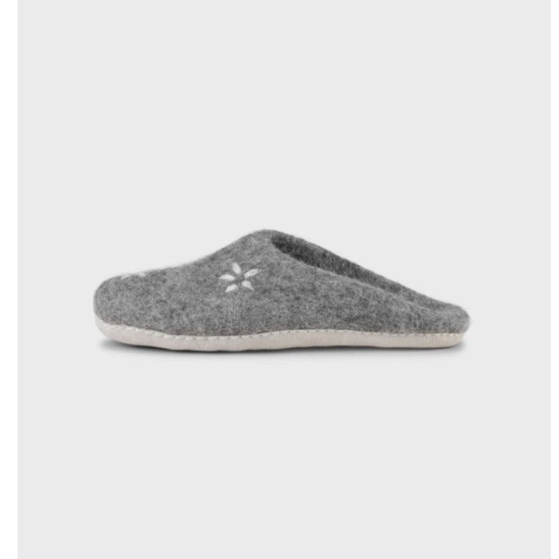 Slippers - Wool - Light Grey | Care By Me - Nordic Home Living