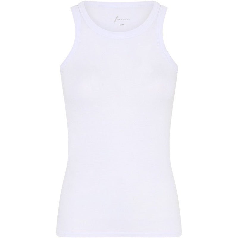 Tank top - Lucca - Cashmere - Hvid | FRAU - Nordic Home Living