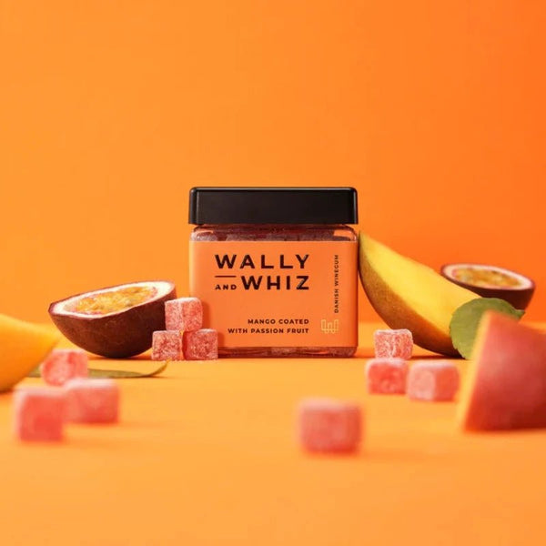 Vingummi - Mango & Passionsfrugt - 140g | WALLY AND WHIZ - Nordic Home Living