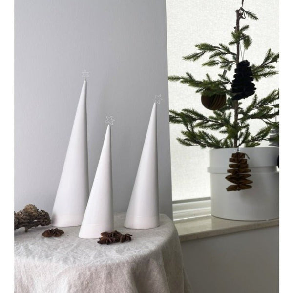 Windy Trees - White - sæt m. 3 | OOhh - Nordic Home Living
